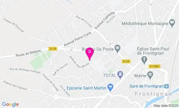 Localisation Elodie Heran Massif