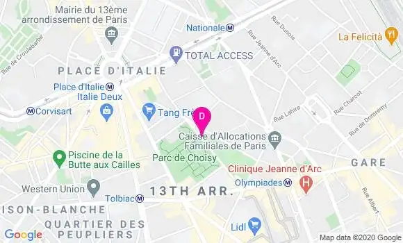 Localisation Chloe Stein