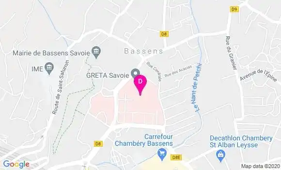 Localisation Marie Pierre Baudoin