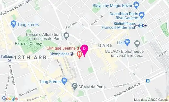 Localisation Emmanuelle Amor