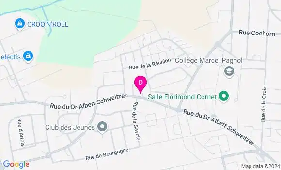Localisation Lucie Sgambati