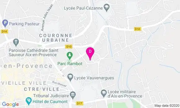 Localisation Christine Delgrande