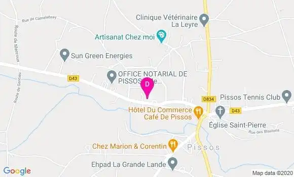 Localisation Jean Francois Bailacq