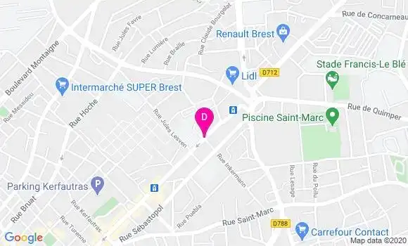 Localisation Pierre Le Coq