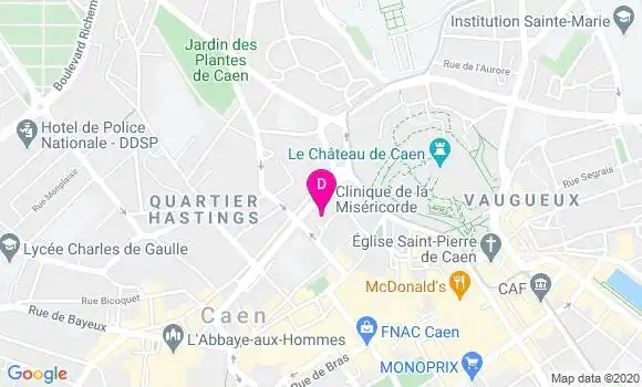 Localisation Herve Cally