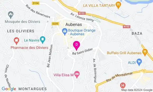 Localisation Anaïs Divol