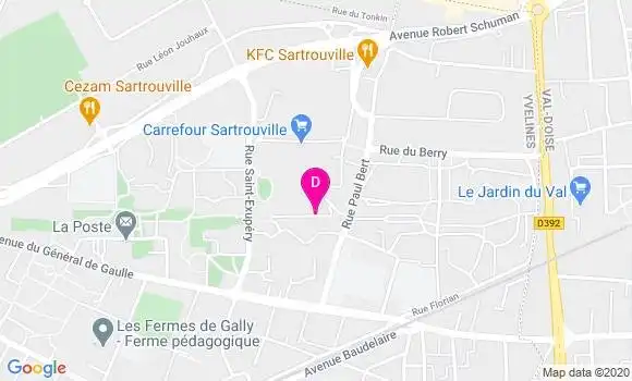 Localisation Yves Lapostolle