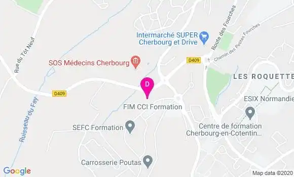 Localisation Serge Bouvier