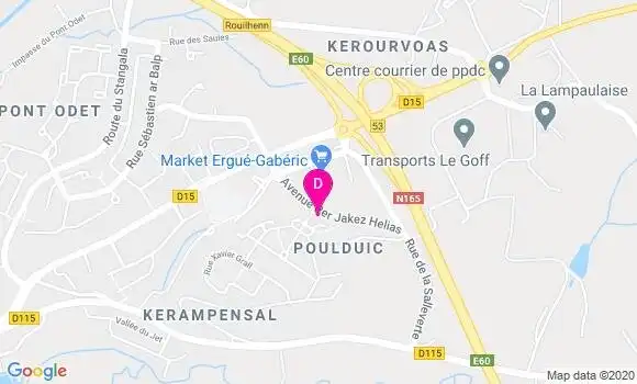Localisation Sidoine Le Heritte