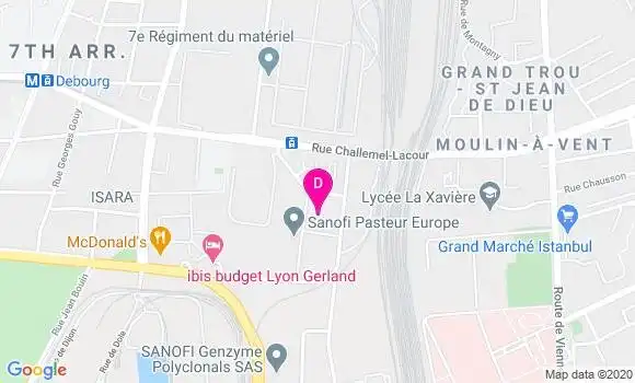 Localisation Carmel Sylvie Bougnie Dounla