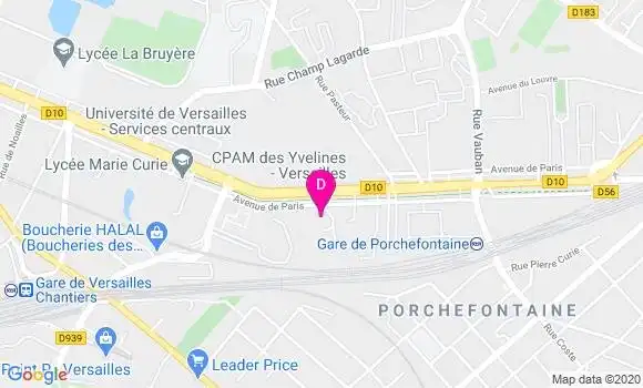 Localisation Julie Coursimault