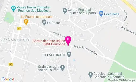 Localisation Elisabeth Comman