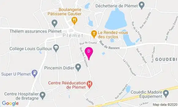 Localisation Gaelle Nicolas