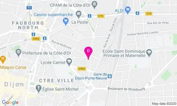 Localisation Pierre Yves Chaux