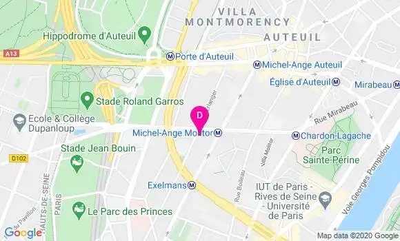 Localisation Laurence De Maistre