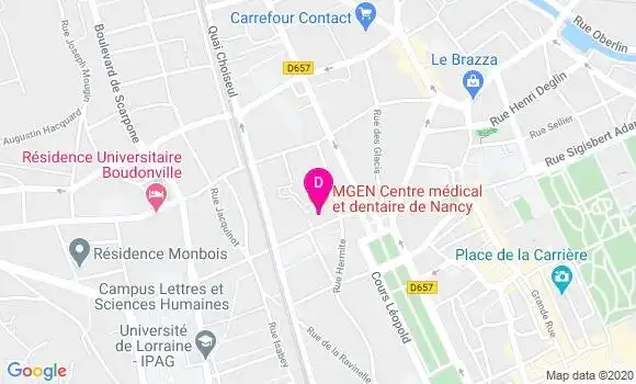 Localisation Mathilde Niel Lawton