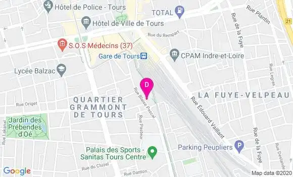 Localisation Michel Citerne