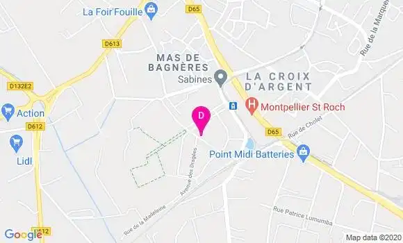 Localisation Delphine Gautier