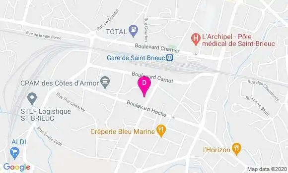 Localisation Alexis Blanchard