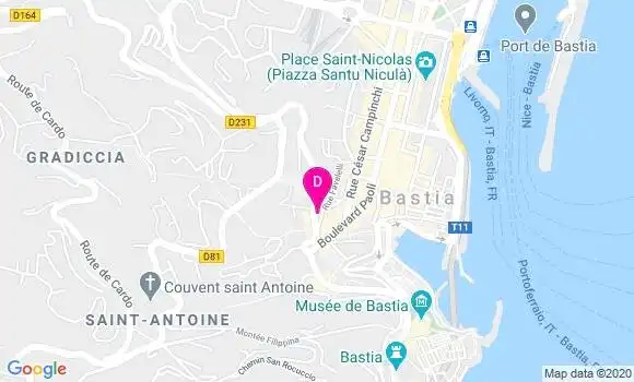 Localisation Josiane Gambini