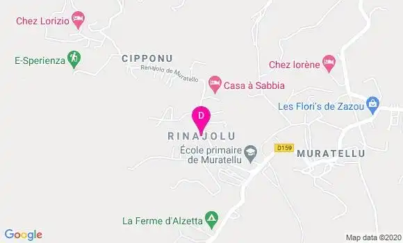 Localisation Jean Paul Franchi
