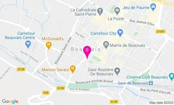 Localisation Elodie Almeida