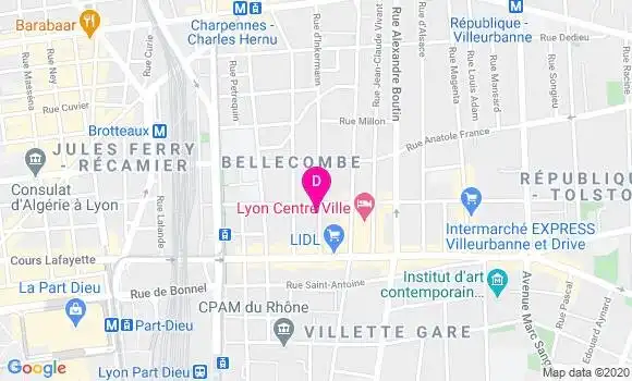 Localisation Isabelle Lamade