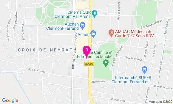 Localisation Bertrand Lagarde