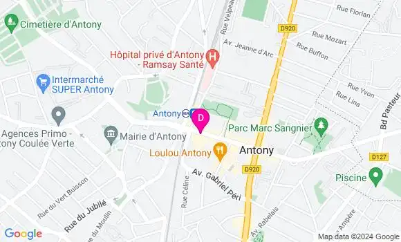 Localisation Anne Sophie Saulgeot Deschatres