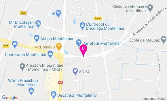 Localisation Clara Chalas