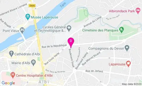 Localisation Mathilde David