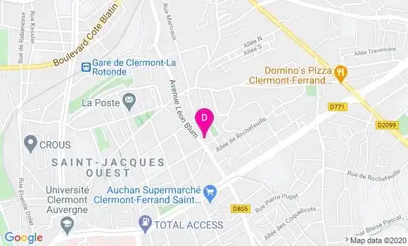 Localisation Annie Fonlupt
