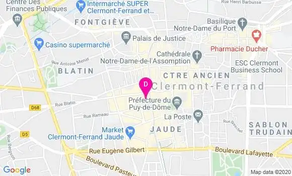 Localisation Michelle Benoit Jodet
