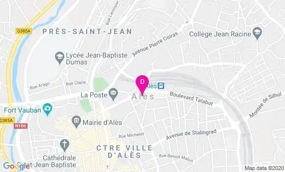 Localisation Thierry Desse