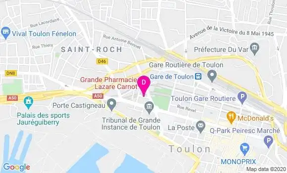 Localisation Agathe Degraeve