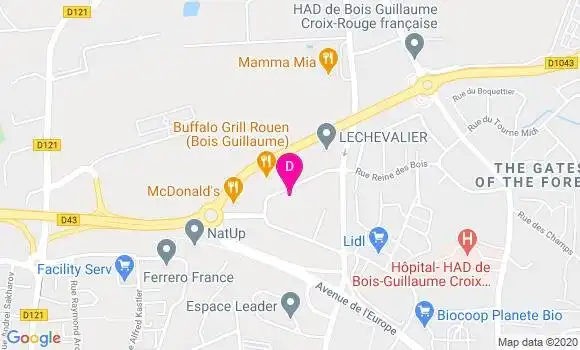Localisation Arnaud Colas