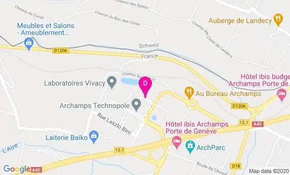 Localisation Thierry Caro
