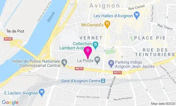Localisation Magali Galdo