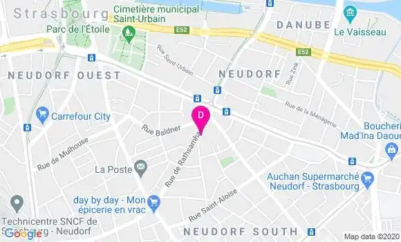 Localisation Laure Nervo