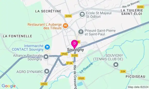 Localisation Ariane Pialoux