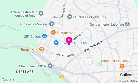 Localisation Thierry Le Gall