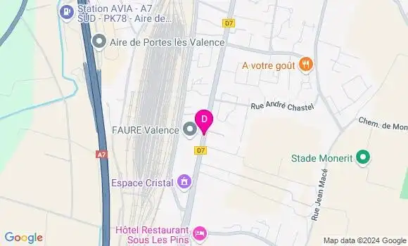 Localisation Gabrielle De Calmes