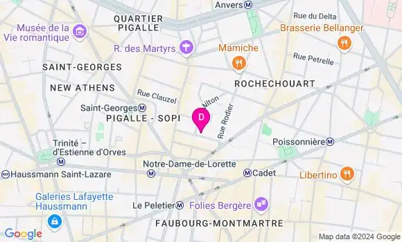 Localisation Fanny Lesaque