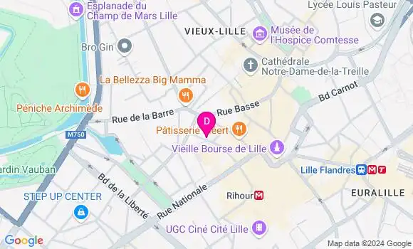 Localisation Oceane Cardon