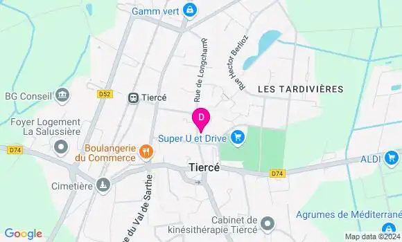 Localisation Arthur D Halluin