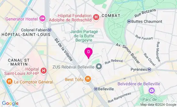 Localisation Dorina Bitca