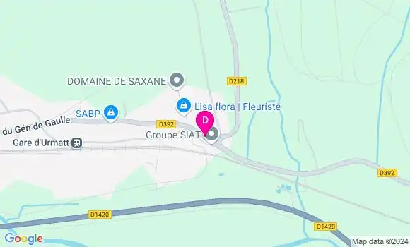 Localisation Ophelie Vairon