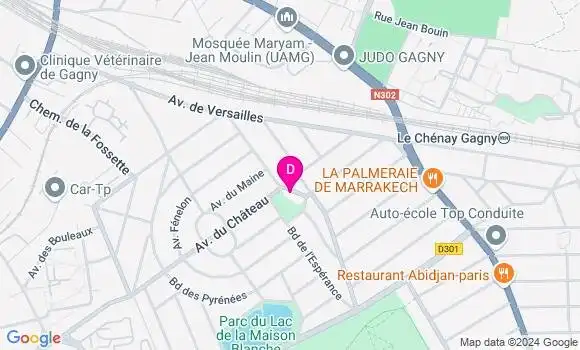 Localisation Djamila Amrane