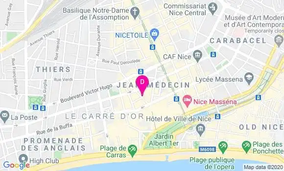 Localisation Martin Bensahel