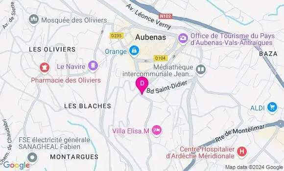 Localisation Charlotte Janc